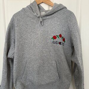 Champion Reverse Weave Ana Nirui Hoodie – Gray Roses – Men’s Large